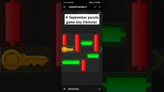 4 September puzzle game key Hamster Combat
