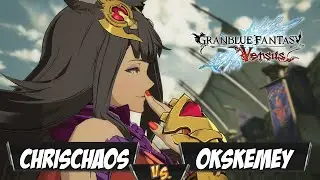 ChrisChaos(Metera) Fights Okskemey(Narmaya) Ranked Matches[GBVS PS4]