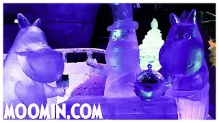 The Magical Moomin Ice Cave 30 Meters Deep Underground
