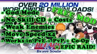 BLEACH Brave Souls Ver. 12.0.0 MOD Menu APK | God Mode | Weak Enemies | Inf. Skills | Movespeed x4