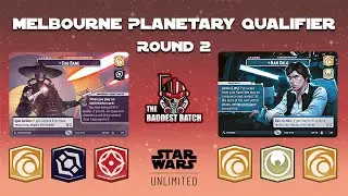 Melbourne PQ Round 2 | Cad Bane Tarkintown vs. Han Yellow | STAR WARS UNLIMITED