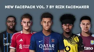 FacePack Update Vol 7 - Pes 2021 & Fl 2026
