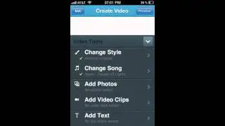 How to make intros and outros iphone Animoto and update
