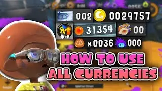 GUIDE TO ALL SPLATOON 3 CURRENCIES! (How to Farm, Spend, and More!)
