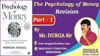 The Psychology of Money Revision tutorials || Part - 1 || by Mr. DURGA Sir On 30-01-2026 @7AM (IST)