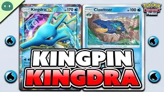 Kingdra ex SHUTS DOWN All Mega ex with Clawitzer | Pokemon TCG Pocket