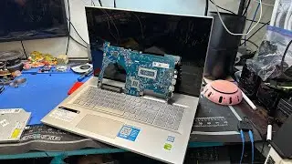 Ник починил... ноутбук HP? HP 17m-bw0013dx не включается.