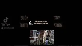 bl&ouml;ndal outdoor water filter. POE-point of entry {double filter}  #cleanwatermatter