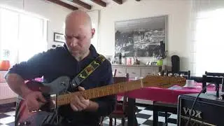 Squier Telecaster Classic Vibe 70's & Vox AC10c1.  G Blues