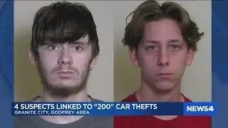 Suspected serial burglars believed to be behind 200 Metro East crimes in last month