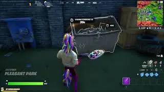 Destroy a dumpster at Lazy Lake or Pleasant Park - Fortnite