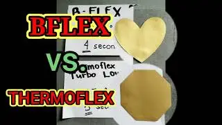 HTV for CLEAR VINYL! (B-Flex and Thermoflex comparison)