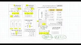 ملخص لأهم ما تحتاجه في السقوط الشاقولي الحقيقي و الحر