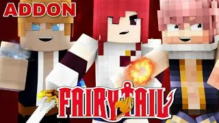 LAN&Ccedil;OU! NOVO ADDON/MOD DO FAIRY TAIL V2 MUITO &Eacute;PICO NO MINECRAFT PE !!! sem erros f&aacute;cil e r&aacute;pido