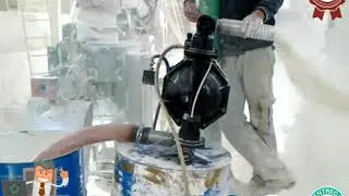 ARO BOMBA DOBLE DIAFRAGMA NEUMATICA PARA POLVO