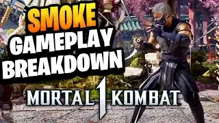 SMOKE Official Gameplay Breakdown! | Mortal Kombat 1 [REACTION]