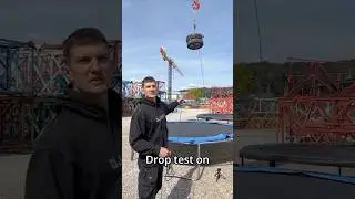 Тест на батуте &mdash; дешево против премиума #akrobattrampolines