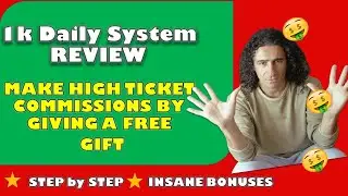 1k Daily System review demo 🎥 1k Daily System Bonus👉 Make money with high tickets