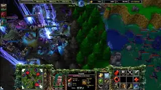 1 (Night Elf) vs 3 Insane Computers (All Undead) | Warcraft 3 Reforged
