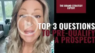 Top 3 questions to pre-qualify a prospect #shorts