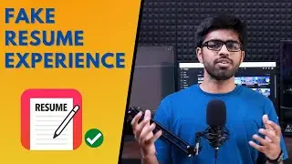 How To Build Fake Resume As A Developer? *Clickbait*