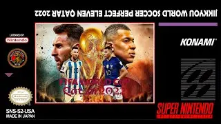 LIBERADO PELO EDITOR!!! EFRA-16BIT JIKKYOU WORLD SOCCER PERFECT ELEVEN QATAR 2022 (SNES) S&Oacute; SUCESSO