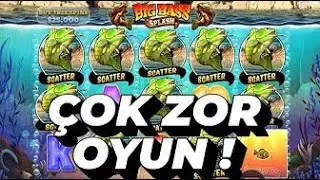 🎁 SLOT OYUNLARI 🐟 BIG BASS SPLASH &Ccedil;OK ZOR OYUN