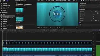 Simple audio visualizer in Final Cut Pro tutorial