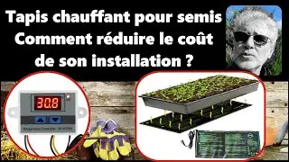 Comment réduire le coût d'une installation en série de tapis chauffants pour les semis du potager ?