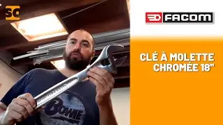 D&eacute;monstration d'utilisation de la Cl&eacute; &agrave; molette chrom&eacute;e - FACOM