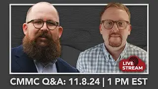 Weekly CMMC Q&A Livestream!