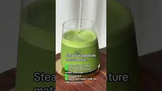 The ONLY matcha recipe you need #matcha #matchatea #matchalatte #matchalove #recipe #matcharecipe