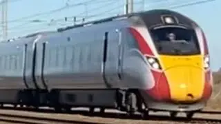 UK Trains @ Sandy and Tempsford Level Crossing Part 2