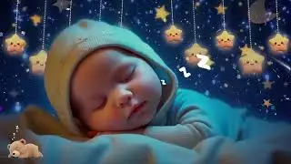 Baby Sleep Music 🌙 Gentle Mozart & Brahms Lullaby 🎵 Relax Deeply and Drift Into Peaceful Dreamland