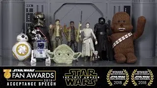 Acceptance Speech &ndash; Star Wars Fan Awards 2018