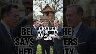 HOA Tried to Ban His Treehouse&hellip; Big Mistake! #hoa #facts #hoakaren #realestate #hoacorruption