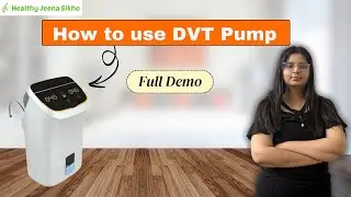 How to use Olex DVT Pump |📞 Call 9876978488 | Healthy Jeena Sikho