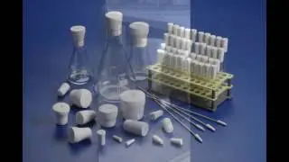 Steristoppers&reg;- example of application with a flask