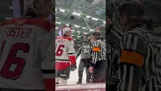 Aiden Foster Argues With Referee After Whistle  ￼