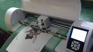 Desktop Vinyl Cutter demo | Mini Vinyl Plotter | A3 cutter plotter | Easty Captain X cutting plotter