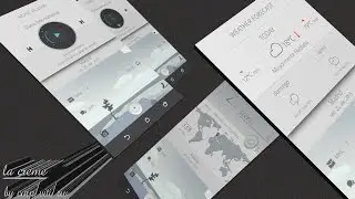 Homescreen for Zooper Widget Pro [La Creme]