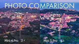 DJI Mini 5 Pro vs Mini 4 Pro - Photo Quality Comparison