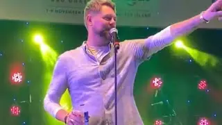 Brian McFadden & Keith Duffy in Abu Dhabi -Boyzlife concert #westlife #boyzone