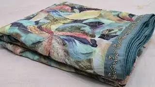 Soft Georgette Sarees/Semi Dola Silk saree #rohittextiles #newsareecollection 