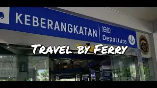 Ferry from Batam Island Indonesia to Johor Bahru Malaysia