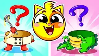 Where Is My Body? 🔍 Body Puzzle & Job Dress Up! | Kids Songs 🐱🐨🐰🦁And Nursery Rhymes by Baby Zoo