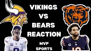 Vikes vs Bears reaction!! This was a great way to start the season