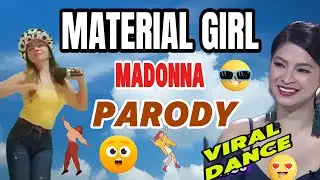 FILIPINA SINGER SINGS AND DANCE MATERIAL GIRL By MADONA