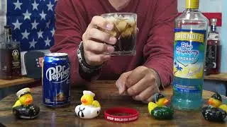 William Wilson - Smirnoff Blue Raspberry Lemonade Vodka & Dr Pepper Dark Berry Soda