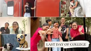 *LAST DAY* in my college | packing, visiting friend's home, meeting Gogo, etc | VLOG 23